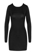 Mini robe noire dos nu Cottelli Party - Séduction garantie - 2