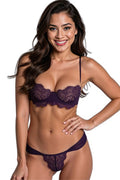 Ensemble Tivolea Violet - Passion Lingerie Séduction - 1