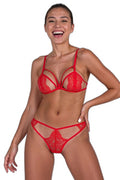 Ensemble 2 pièces rouge Anuvera - Passion - 1
