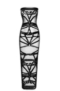 Robe Bustier Bondesque F358 - Noir HandMade - 2