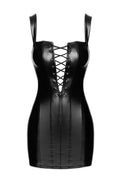 Mini Robe Lacée Vixen F363 - Noir Handmade Powerwetlook - 2
