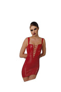 Mini robe lacée Bombshell F364 - Noir Handmade - 3
