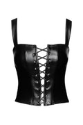 Top Corset Vixen F365 Noir - Powerwetlook Audacieux - 2