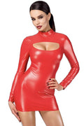 Mini Robe Bombshell F367 - Noir Handmade | Séduction - 1