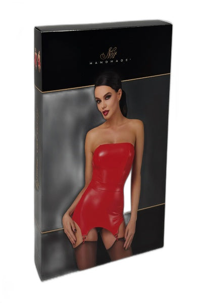 Corset à jarretelles Bombshell F368 - Noir Handmade - 3