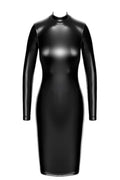 Robe Fuseau Crystal F371 - Noir Handmade Powerwetlook - 2