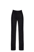 Pantalon Pailleté Onyx – Maille Transparente & Sensuelle - 2