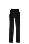Pantalon Pailleté Onyx – Maille Transparente & Sensuelle - 4