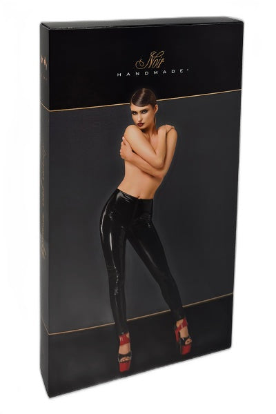 Legging Vinyle Dominae F380 - Séduction Audacieuse - 3 | Voyage Sensuel