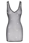 Mini robe maille strass Cottelli PARTY - Séduction scintillante - 2