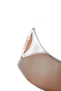 String Cœur et Strass Blanc - Séduction Raffinée - 2