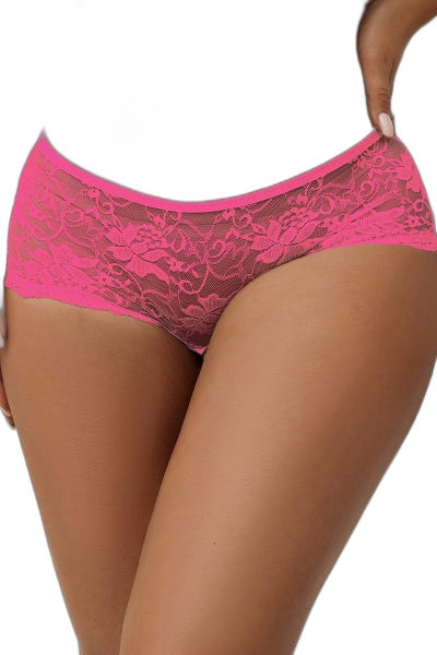 Tanga Ouvert Dentelle Lacé Rose - Séduction & Confort - 3 | Voyage Sensuel