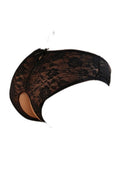 Culotte Ouverte Dentelle O Noir - Séduction Raffinée - 1