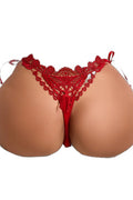 String Brodé Rouge Litolu — Sensualité & Élégance - 1