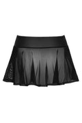 Mini-jupe noire transparente Cottelli PARTY - Séduction - 4