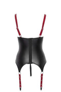Ensemble Ouvert Bondage avec Collier et Menottes Cotelli - 4