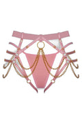 String Harnais Rose Bad Kitty – Duo Séduction Audacieux - 2