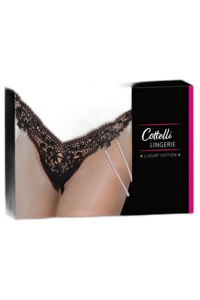String Rio Chaînes de Perles - Cottelli Lingerie - 3