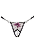 String ouvert Fleur brodée – Cottelli Lingerie - 4