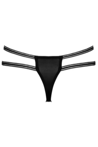 String Ouvert Rio Noir Dentelle - Cottelli - 3 | Voyage Sensuel